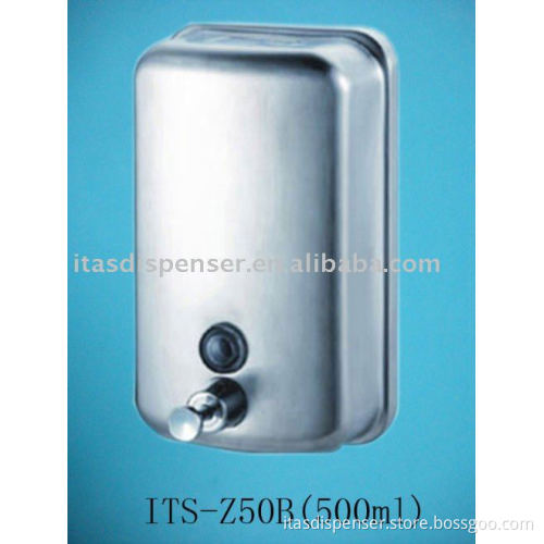 Stainless soap dispenser